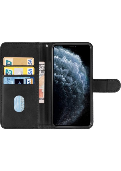Deri Telefon Kılıfı Için Iphone 11 Pro Max (Siyah) (Yurt Dışından) modelleri