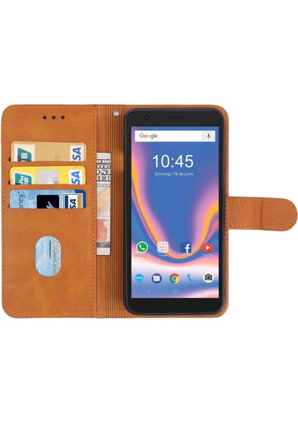 Zte Blade L9 (Kahverengi) Için Deri Telefon Kılıfı (Yurt Dışından) modelleri