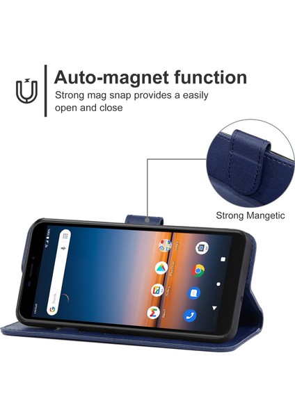 Kriket Boru / At & T Calypso 2 Için Deri Telefon Kılıfı (Mavi) (Yurt Dışından) fırsatları