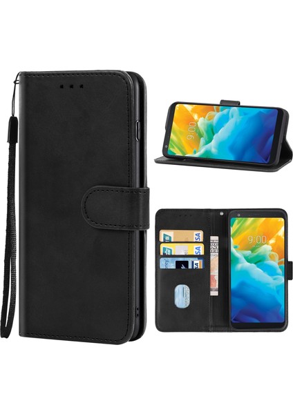 Sunsky Lg Stylo 4 (Siyah) Için Deri Telefon Kılıfı (Yurt Dışından)