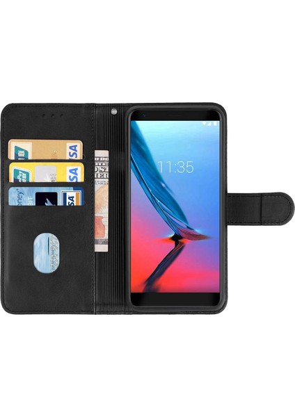 Zte Blade V9 (Siyah) Için Deri Telefon Kılıfı (Yurt Dışından) modelleri