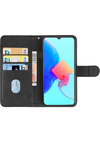 Tecno Spark 8p (Siyah) Için Deri Telefon Kılıfı (Yurt Dışından) modelleri