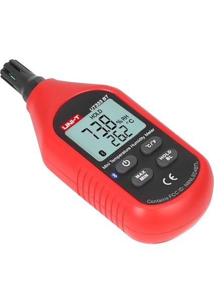 UT-333BT Bluetooth Mini Isı Nem Ölçer -10°/60° 0-100 Rh