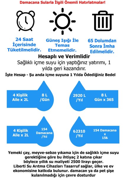 B Özel Seri Su Arıtma Cihazı 11 Aşamalı 8 Lt Tanklı Hazır Sistem modelleri