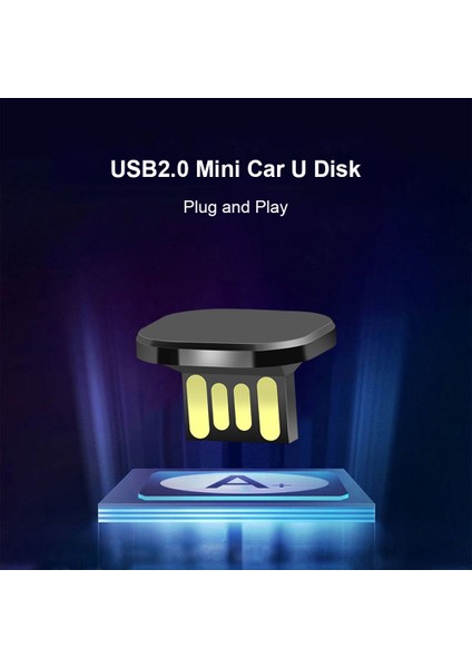 Araba USB Arayüzü Mini U Disk, KAPASITE:32GB (Yurt Dışından)