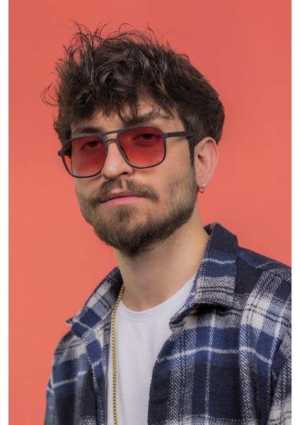 Asgard Matte Black Red Unisex Güneş Gözlüğü fiyatları