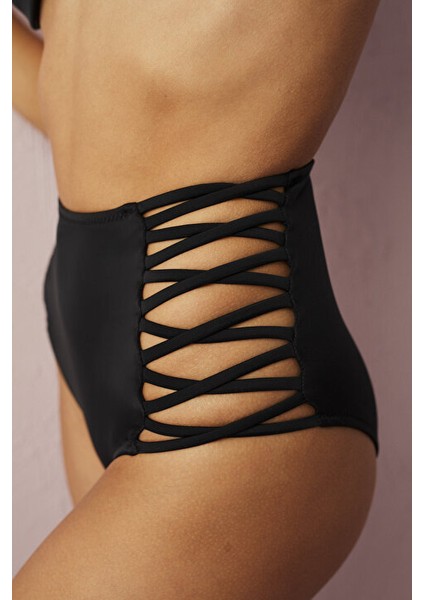 Siyah Basic High Fashion Bikini Altı fırsatları