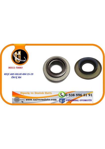 Keçe Aks Hılux 4x4 15-19 Iç Ön Lh