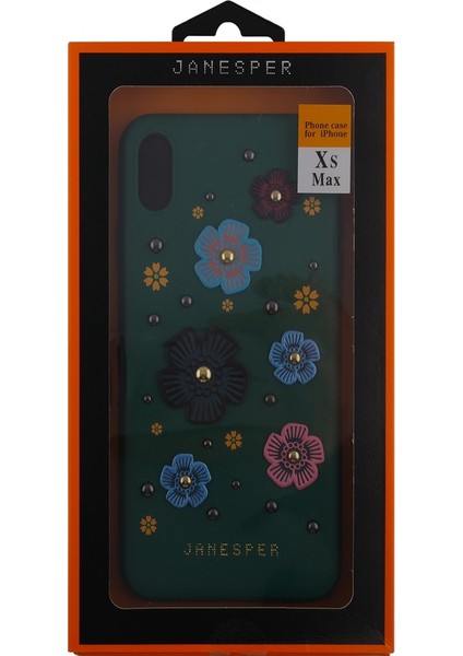 Apple iPhone Xs Max Uyumlu Janesper Arka Koruma Arka Koruma