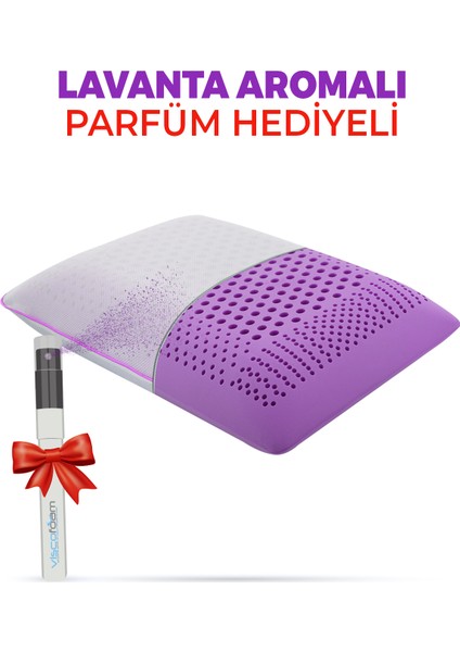 Visco Foam Aroma Terapi Hava Kanallı  Visco Yastık