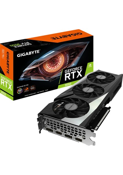 Nvıdıa Geforce Rtx 3050 Gaming Oc GV-N3050GAMING Oc-8gd 8 GB Gddr6 128BIT Ekran Kartı fiyatları