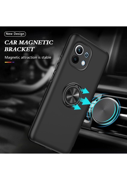 Görünmez Halka Tutucu ile Xiaomi Mi 11 Pc + Tpu Darbeye Dayanıklı Manyetik Telefon Kılıfı Için(Yurt Dışından) fiyatları
