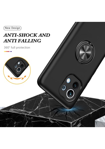 Görünmez Halka Tutucu ile Xiaomi Mi 11 Pc + Tpu Darbeye Dayanıklı Manyetik Telefon Kılıfı Için(Yurt Dışından) modelleri