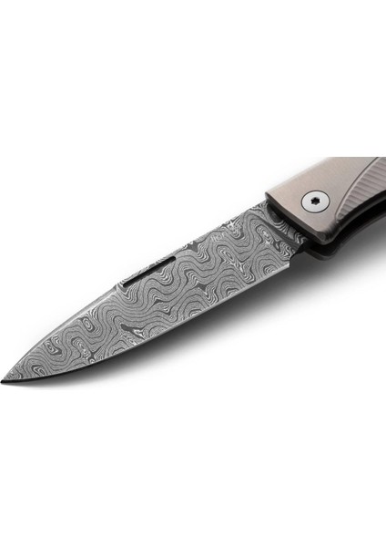 Thrill Damascus Grey Titanium Çakı