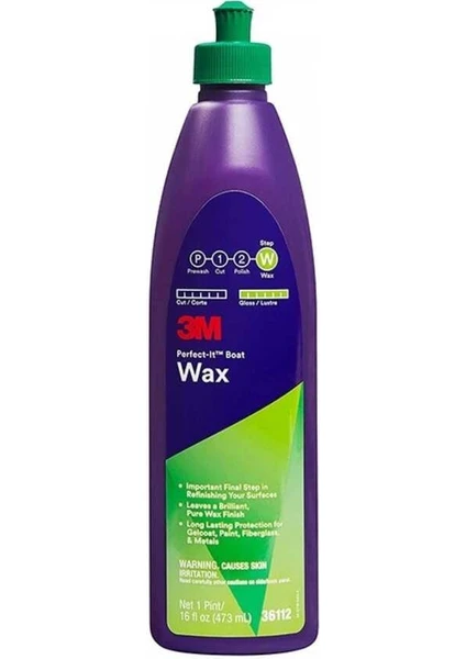 3m 36112E Boat Wax Tekne Pastası 47L