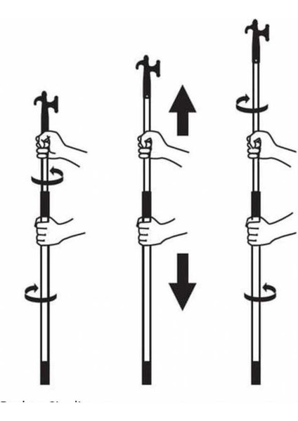 Teleskopik Kakıç 120-196CM