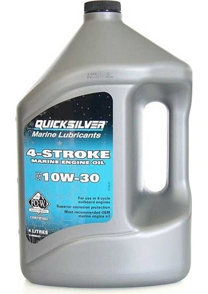 Quicksilver 10W-30 4 Zamanlı Deniz Motoru Yağı 4 Litre