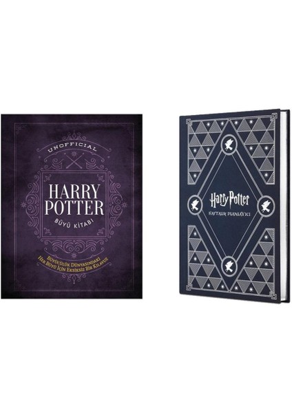 Unofficial Harry Potter Büyü Kitabı Ciltli ve Mabbels Harry Potter Ravenclaw Haftalık Planlayıcı