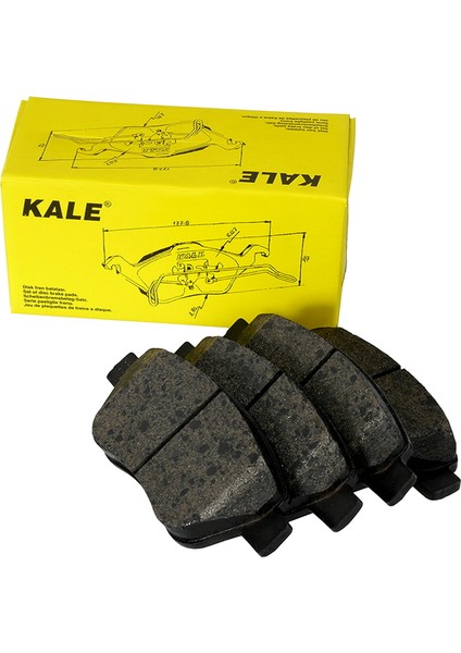 Nissan Qashqai 2006-2013 Kale Ön Fren Balatası