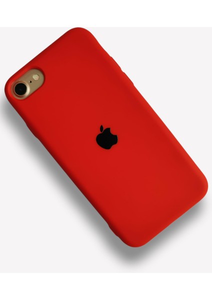 Apple iPhone Se ve iPhone 7 / 8 Uyumlu Lansman Içi Kadife Silikon Kılıf