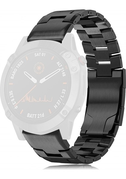 Garmin Fenix ​​6x 26MM Titanyum Alaşım Hızlı Bırakma Yedek Watchband Için (Yurt Dışından)