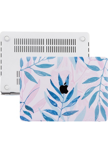 Macbook Pro Kılıf 13inç M1-M2, Flower02 (Type-c'li Model)A2338 A2289 A2251 A1706-08 A1989 A2159 ile Uyumlu