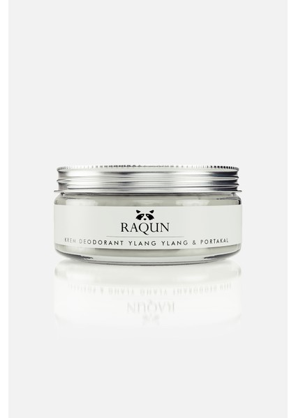 Krem Deodorant Ylang Ylang & Portakal 50 ml %100 Doğal & Organik İçerik