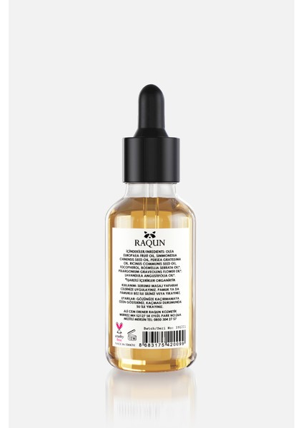 Makyaj Temizleyici 30 ml %100 Doğal & Organik İçerik