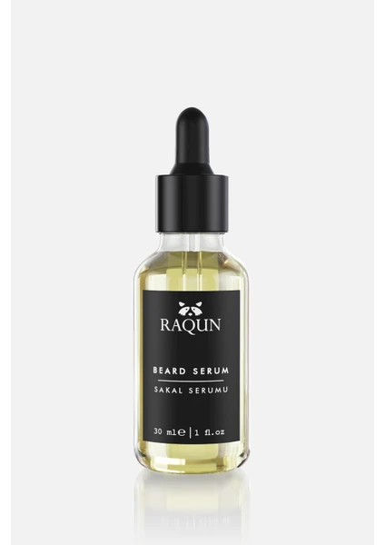 RAQUN Sakal Serumu 30 ml %100 Doğal & Organik İçerik