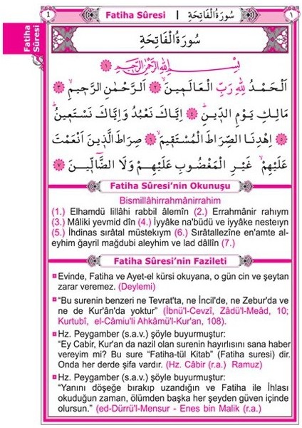 My Belizze Yasin, Tebareke, Amme ve Namaz Sureleri Mealli, Türkçe Okunuşlu Orta Boy 2. Hamur 74 Sayfa 1 Adet fırsatları