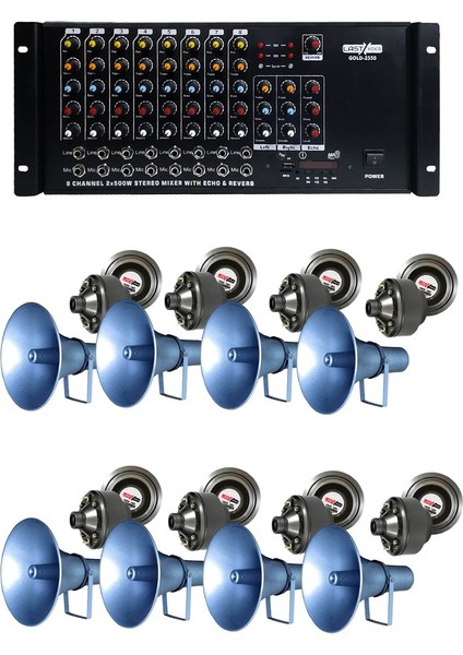 Cami Minare-Ezan Ses Sistemi Profesyonel Paket-3