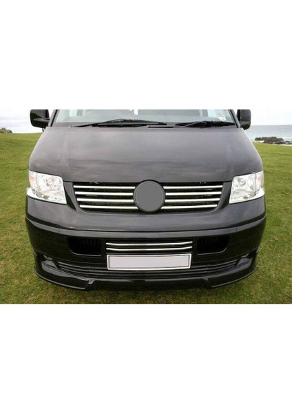 Volkswagen T5 Transporter Krom Ön Tampon Çıtası 2 Parça 2003-2010