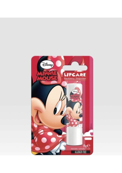 Minnie Mouse Lipcare Böğürtlen Aromalı Dudak Koruyucu