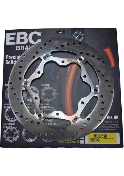 Yam. Xtz 660 Tenere 08-16 Ebc Ön Disk