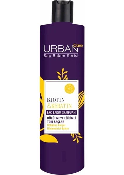 Urban Care Biotin ve Keratin Saç Bakım Şampuanı 330 ml Vegan