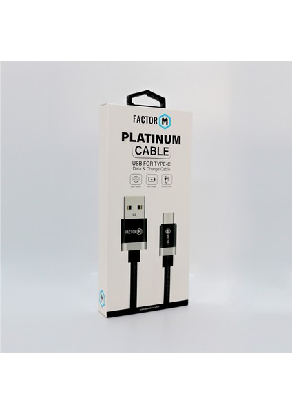 Platinum Kablo 2.4A 20W Usba To Type-C (Fm-Pct)