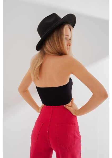 Fitilli Straplez Siyah fırsatları