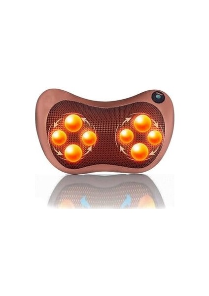 8 Toplu Masaj Yastığı Ayak Bel Boyun Sırt Vücut Omuz Aleti Yeni Model Masaj Yastığı