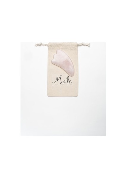 Pembe Gua Sha Masaj Taşı