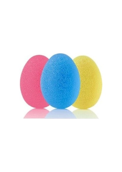 3 Lü Hand Silikon El Egzersiz Topu Stres Topu