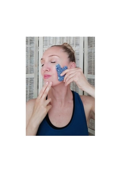 Lapis Lazuli Gua Sha Masajı Taşı