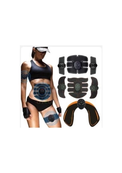 Smart Fitness Series Vücut Geliştirici Elektronik Kemer 10 Parça