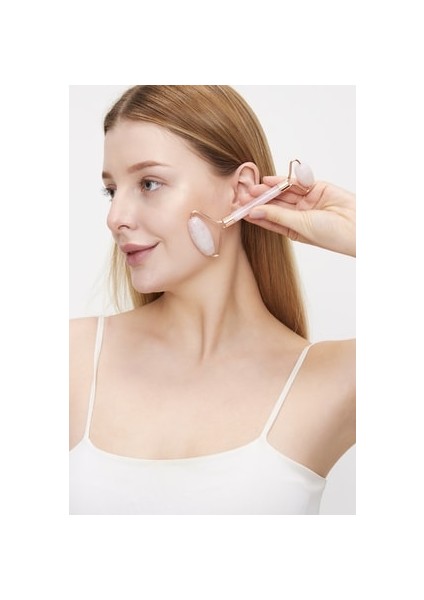 Rose Kristal Quartz Face Roller