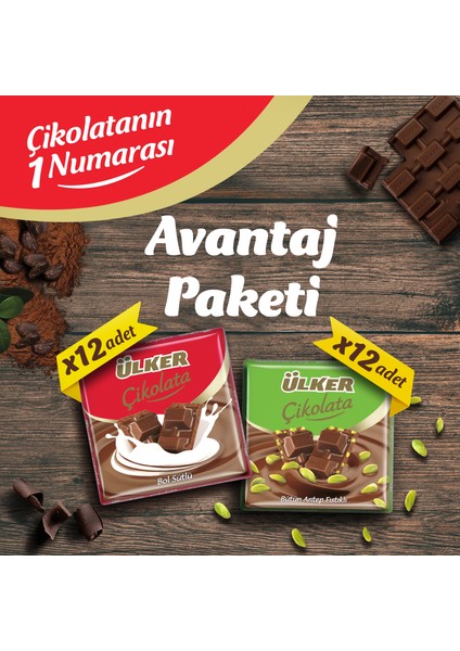 Avantajlı Kare Çikolata Paketi