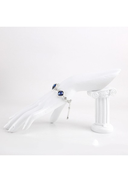 Manken El Takı Bilezik Bileklik Halkası Ekran Standı Raf Beyaz Krem (Yurt Dışından) indirimleri