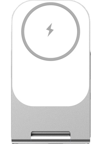 iPhone Uyumlu 12 ve Üzeri Için Y56 15W Katlanır Manyetik Kablosuz Şarj Standı (Yurt Dışından)