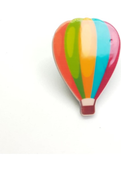 Rengarenk Balon Rozet Model 2