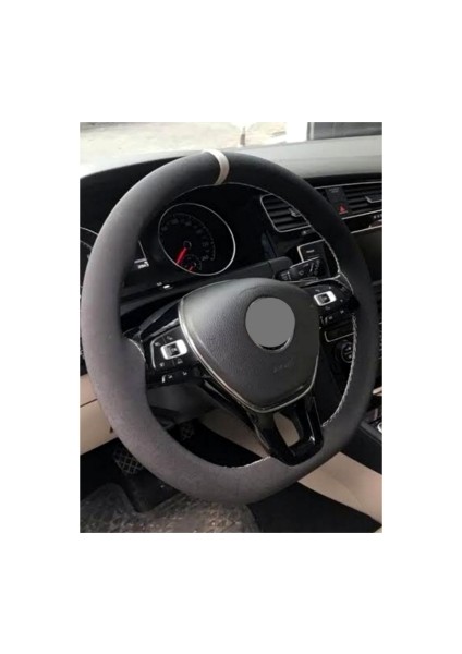 Vw Passat Alkantra Dikmeli Direksiyon Kılıfı Gri Yüzüklü modelleri