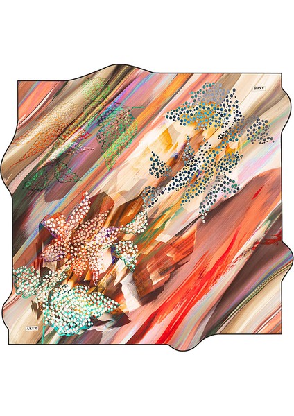 90 x 90 Ipek Krep Saten