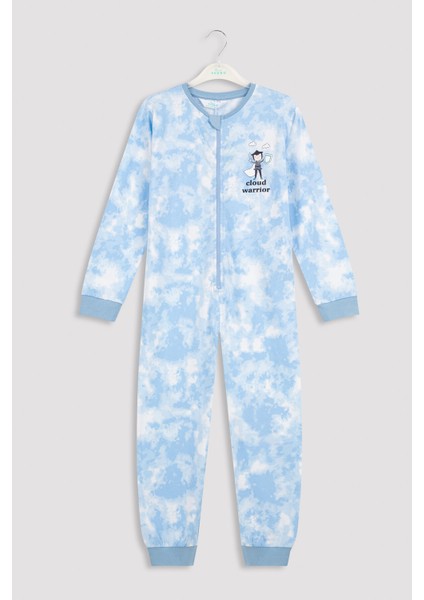 Mix Cloudy Onesie Pijama Üstü